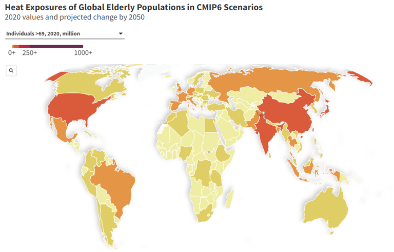 Más de 200 millones de adultos mayores se enfrentarán a exposiciones peligrosas de calor para el 2050