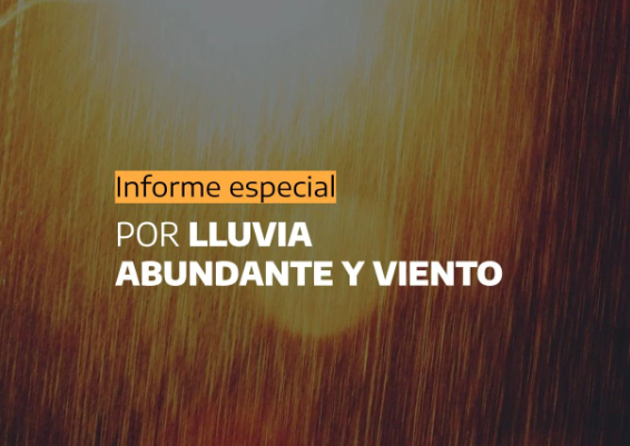 Argentina:  Informe sobre  del SMN sobre las lluvias y viento que afectarán el centro y norte del país entre el 30 de agosto y el 1° de septiembre