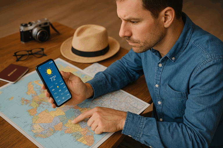 Cuando te vas de vacaciones… ¿mirás la tendencia del pronóstico?