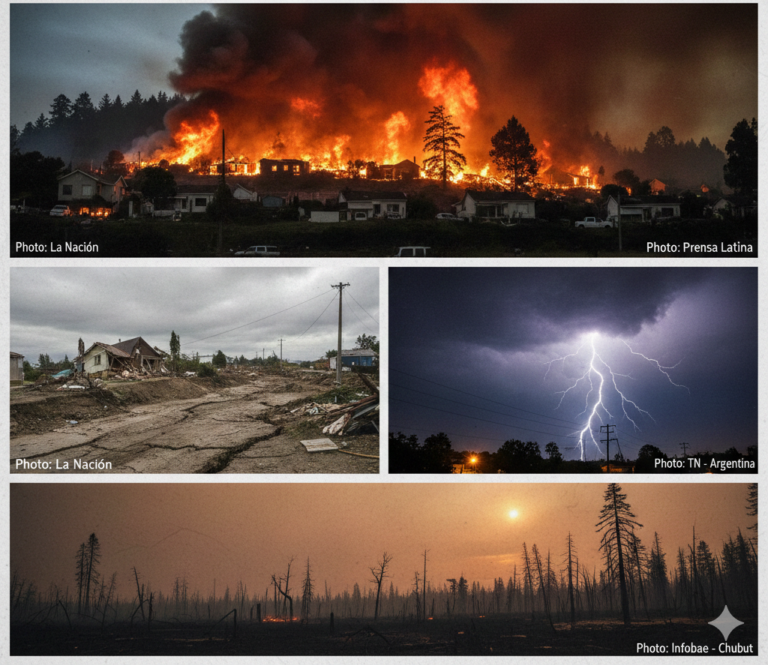 Un fin de semana, múltiples desastres: El Cono Sur bajo emergencia