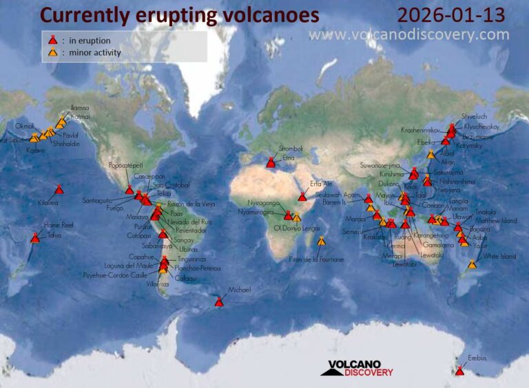 ¿Querés saber sobre sismos y volcanes del mundo?